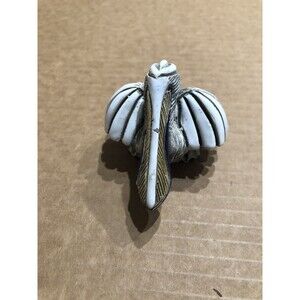 Uruguay Glazed Art Pottery Pelican by Modernist de Rosa Rinconada Vintage Signed